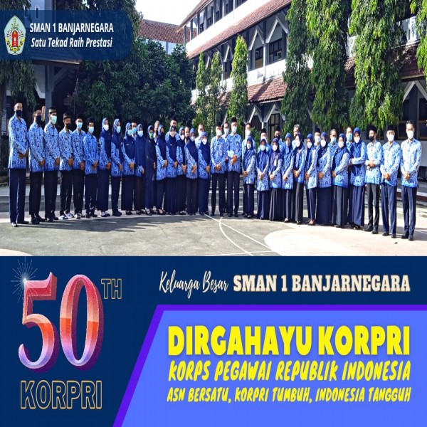 HUT Korpri Ke-50 SMA N 1 Banjarnegara